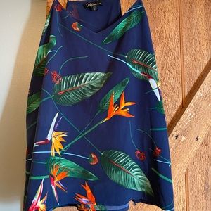 Cute tropical tank top